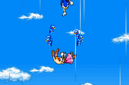 Sonic advance 2 ending Sonic trying to reach Vanilla