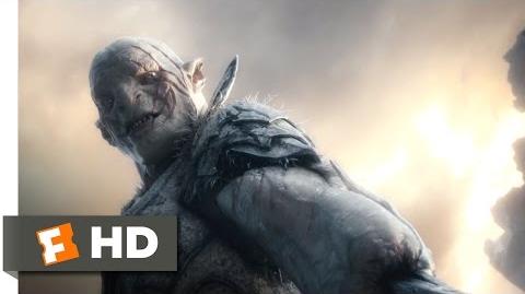 The Hobbit The Battle of the Five Armies - Azog's Demise Scene (9 10) Movieclips