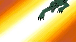 Beast Boy reverting back to his humanish self.