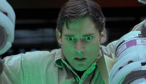 Bruce Banner is exposed To Gamma Rays while trying to rescue Hooper