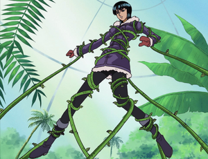 Nico Robin captured by Lil's plant org