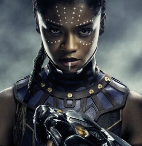 Shuri's Black Panther poster.