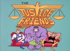The Justice Friends title