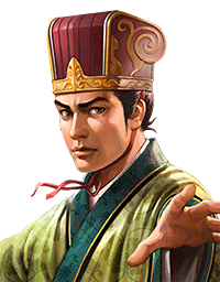 Xun Yu in Romance of the Three Kingdoms: The Legend of Cao Cao.