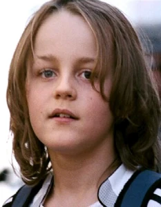 Andy with a very lustful expression