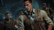 Primis Dempsey, Primis Nikolai, Primis Richtofen and Primis Takeo at Griffin Castle in Der Eisendrache.