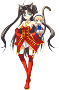 Kaleido-Ruby and Saber (Twinkle Crusaders Starlit Brave)