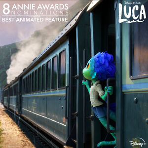 Luca – Eight Annie Awards Nominations