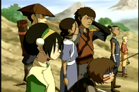 Team Avatar & Freedom Fighters in Lake Laogai