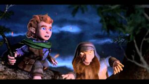 Bilbo and dori 2003 the hobbit