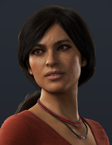 Chloe in Uncharted: The Lost Legacy.