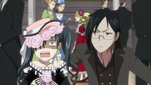 Ciel and Sebastian in Party