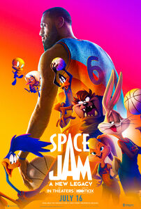Space Jam A New Legacy teaser poster 2