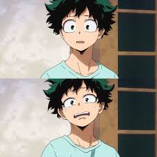 Izuku's faces