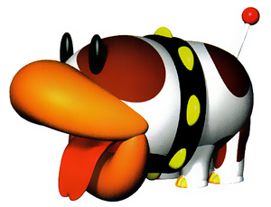 Poochy's artwork from Yoshi's Story.