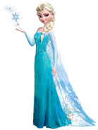 Elsa as the Snow Queen