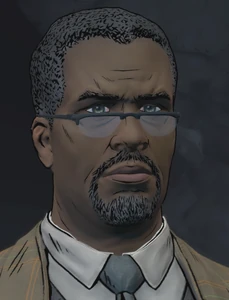 Lucius Fox in Batman: The Telltale Series.