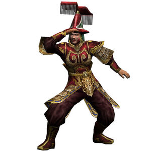 Yue Jin as he appears in Kessen II.