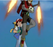 Ash & Pikachu's final confrontation with the Marauder to save Celebi