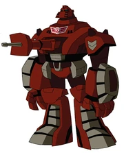 Warpath in Transformers Animated