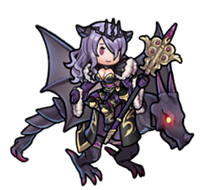 Brave Camilla's sprite from Fire Emblem Heroes.