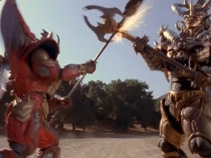 Diabolico fighting Prince Olympius.