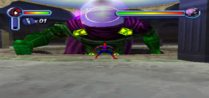 Spiderman psx spidey vs mysterio