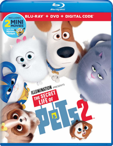 The Secret Life of Pets 2 Blu-Ray cover