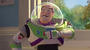 "Buzz Lightyear to Star Command, come in Star Command."