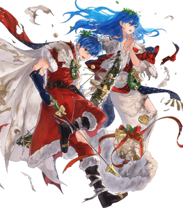 Marth and Elice's injured portrait in Heroes