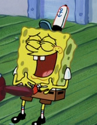 SpongeBob's funny laugh