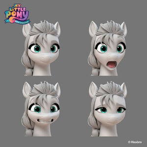 Sunny Starscout 3D expressions 1 by Borja L-Galiano