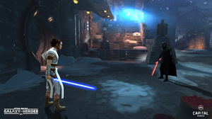 Rey and Kylo - Star Wars Galaxy of Heroes - Galactic Legends