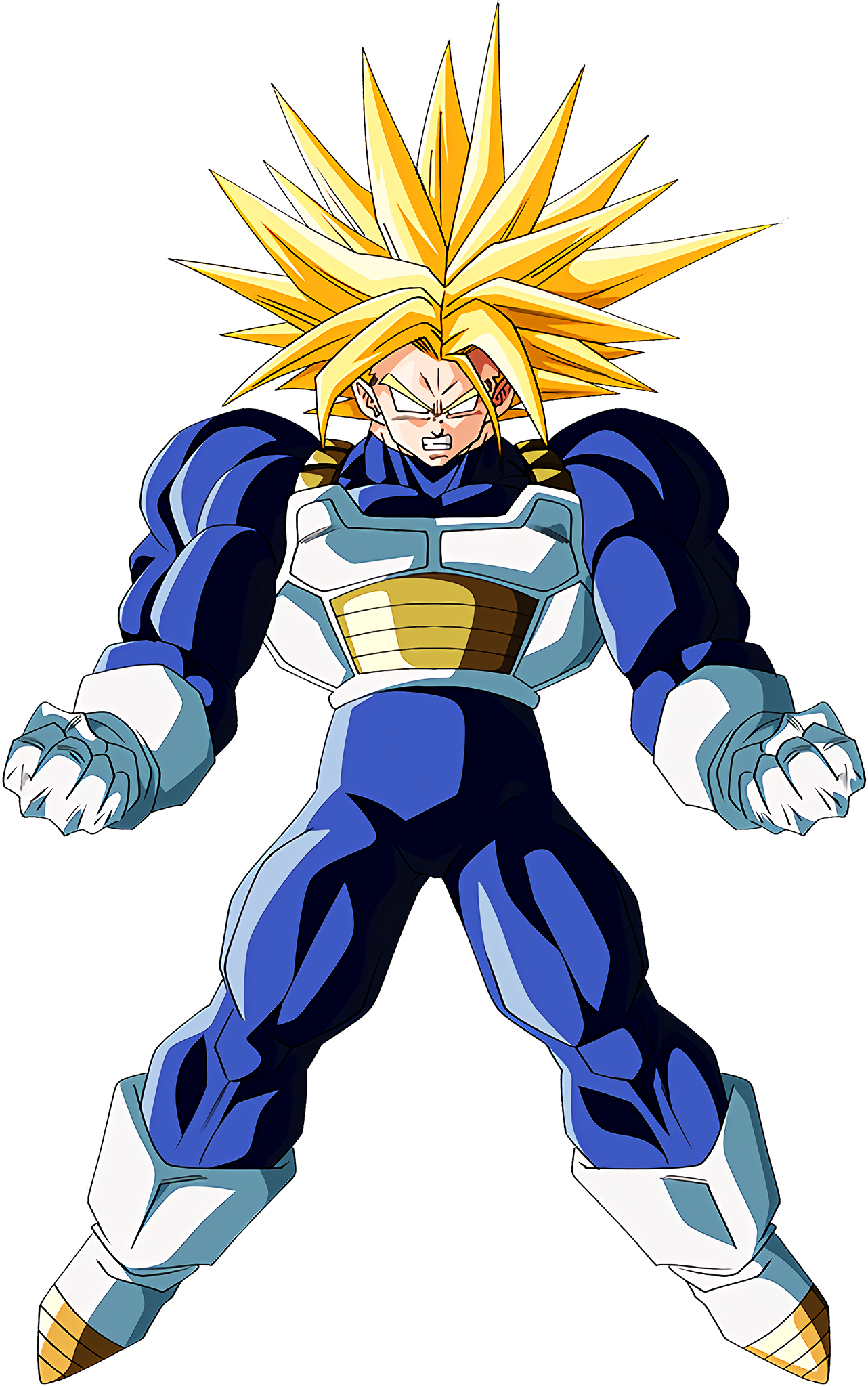 Future Trunks Png - Trunks Del Futuro Ssj Rage Png, Transparent