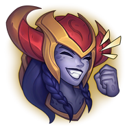 An emote of Shyvana.