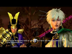 Warriors Orochi 3 - Yoshitsune, Masanori, Taigong Wang vs. Shuten Doji.