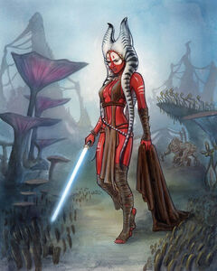 Shaak Ti in Star Wars: The Force Unleashed.