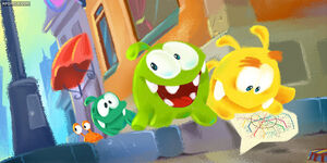 Artwork of Om nom