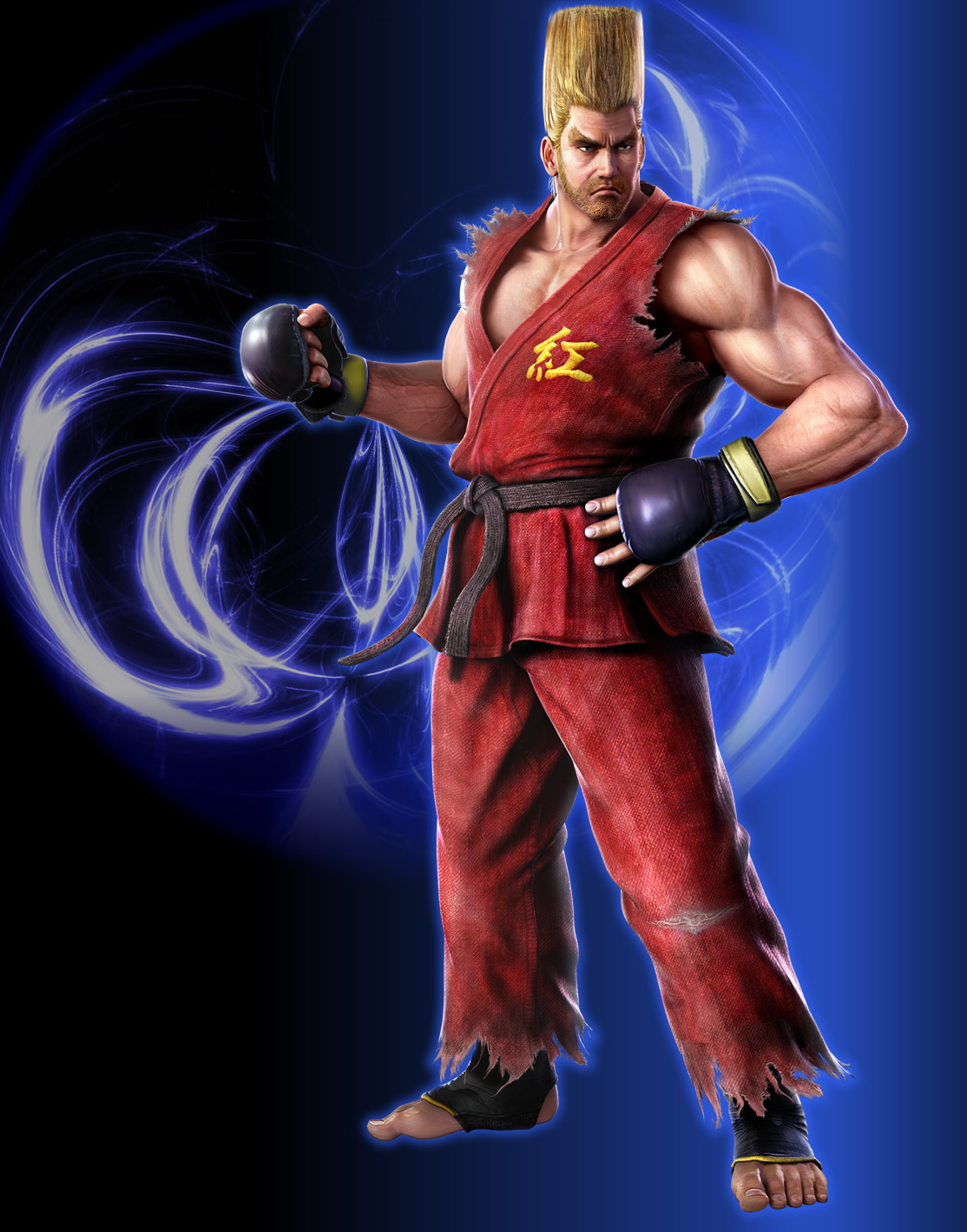 Guile and paul phoenix in street fighter and tekken