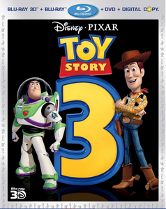 Woody and Buzz on the 2011 Blu-ray of Toy Story 3