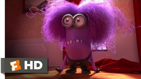 Despicable Me 2 (9 10) Movie CLIP - The Purple Minion Attacks (2013) HD