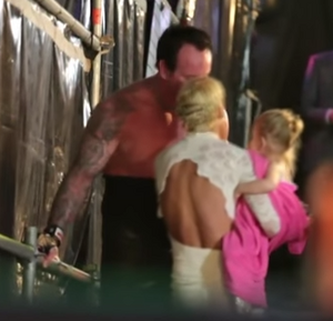 Michelle McCool, The Undertaker and Kaia Faith