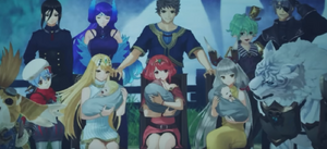 Pyra and her friends in the photo in xenoblade chronicles 3