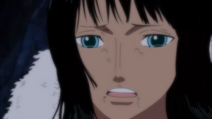 Nico Robin realizing Straw Hats as her Nakama