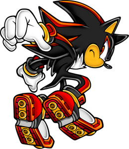 Shadow's artwork of Sonic Adventure 2: Battle.