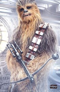 TLJ Chewie Trends Poster