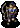 Castor's map sprite in Fire Emblem: Shadow Dragon.