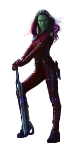 Gamora Gotg Render