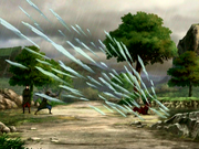 Katara stops her attack