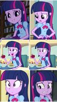 Photo Collage of Princess Twilight Sparkle in Human Form (2)